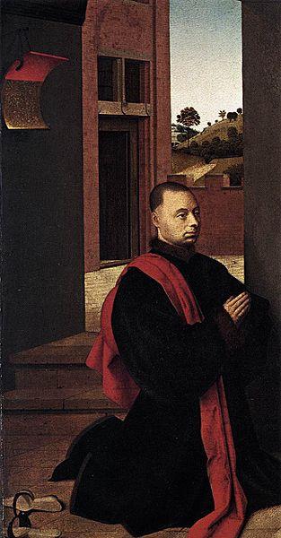 Petrus Christus A Donator Germany oil painting art
